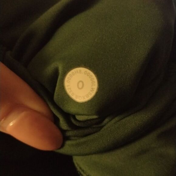 Lululemon Fast and Free Tight High Rise Everglade Green leggings pockets 0 - Picture 6 of 13